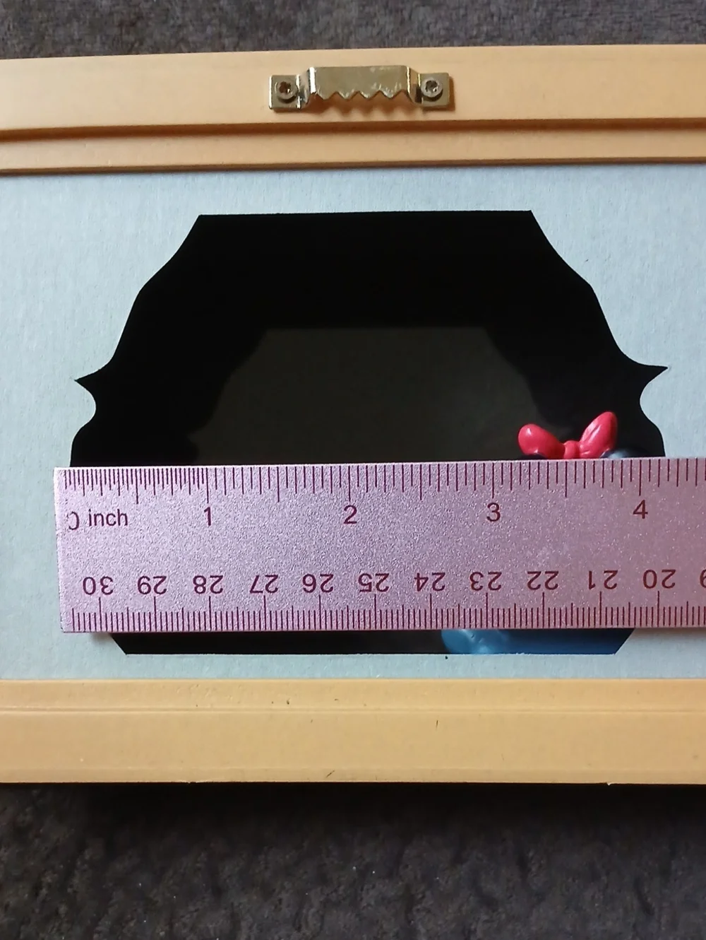 Disney Parks 3D Mickey & Minnie Shadow Box Frame And Photo Holder